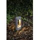 Stalpi - Stalp LED de exterior IP55 TOTEM 27,8cm Grey 3000K