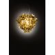 Pendule, Lustre suspendate - Lustra design unicat realizat manual Veli Gold, 42cm
