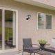 Aplice - Aplica pentru iluminat exterior design modern IP44 Paravento negru