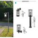 Aplice - Aplica pentru iluminat exterior design modern IP44 Paravento negru
