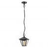 Pendul pentru iluminat exterior design modern IP44 Paravento negru