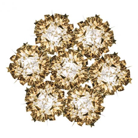 Pendule, Lustre suspendate - Lustra design unicat realizata manual Veli 7 Gold