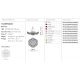 Pendule, Lustre suspendate - Lustra design unicat realizata manual Veli 7 Opal