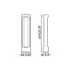 Stalpi - Stalp LED de exterior IP55 TOTEM 60cm Grey 2700K