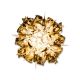 Plafoniere - Aplica perete sau tavan design unicat realizata manual Veli Mini Gold, 32cm