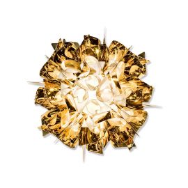 Plafoniere - Aplica perete sau tavan design unicat realizata manual Veli Mini Gold, 32cm