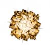 Aplica perete sau tavan design unicat realizata manual Veli Mini Gold, 32cm