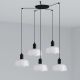 Pendule, Lustre suspendate - Lustra suspendata design modern TATAWIN S 5L alb