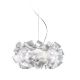 Pendule, Lustre suspendate - Lustra design unicat realizata manual Clizia Fume, 53cm