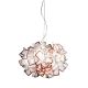 Pendule, Lustre suspendate - Lustra design unicat realizata manual Clizia Orange, 53cm