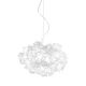 Pendule, Lustre suspendate - Lustra design unicat realizata manual Clizia White, 53cm