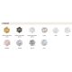Pendule, Lustre suspendate - Lustra design unicat realizata manual Clizia White, 53cm
