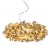 Lustra design unicat realizata manual Clizia Mama Non Mama Gold, 78cm