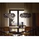 Pendule, Lustre suspendate - Lustra design unicat realizata manual Clizia Mama Non Mama Black, 78cm