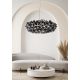 Pendule, Lustre suspendate - Lustra design unicat realizata manual Clizia Mama Non Mama Black, 78cm