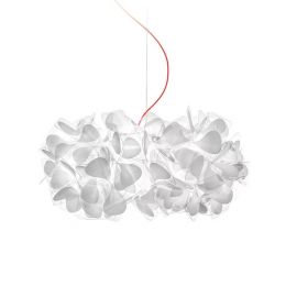 Pendule, Lustre suspendate - Lustra design unicat realizata manual Clizia Mama Non Mama White, 53cm