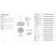 Pendule, Lustre suspendate - Lustra design unicat realizata manual Clizia Mama Non Mama White, 53cm