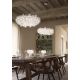 Pendule, Lustre suspendate - Lustra design unicat realizata manual Clizia Mama Non Mama White, 53cm