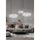 Pendule, Lustre suspendate - Lustra design unicat realizata manual Clizia Mama Non Mama White, 53cm