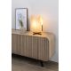 Veioze - Veioza/Lampa de masa design decorativ LUANG M Black/camel
