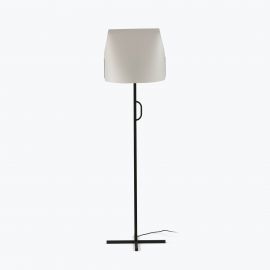 Lampadar/Lampa de podea design decorativ LUANG M Black/beige