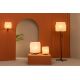 Lampadare - Lampadar/Lampa de podea design decorativ LUANG M Black/beige