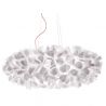 Lustra design unicat realizata manual Clizia XXL Mama Non Mama White, 130cm