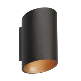 Aplice, corpuri de iluminat pentru pereti - Aplica cu lumina ambientala SLICE, negru