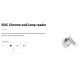 Aplice cu Spot - Aplica moderna cu reader LED design minimalist BOC chrome