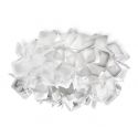 Plafoniera design unicat realizata manual Clizia Medium White, 53cm