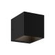 Aplice, corpuri de iluminat pentru pereti - Aplica de perete ambientala design modern Transfer I negru/auriu