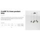 Pendule, Lustre suspendate - Lustra cu 5 Pendule design industrial Claire verde