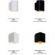 Aplice, corpuri de iluminat pentru pereti - Aplica de perete ambientala design modern SOLA WL SQUARE BLACK-GOLD