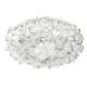 Plafoniere - Plafoniera design unicat realizata manual Clizia Large White, 78cm