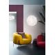 Plafoniere - Plafoniera design unicat realizata manual Clizia Large White, 78cm