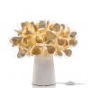 Veioza design unicat realizata manual Clizia Mama Non Mama Gold/ White