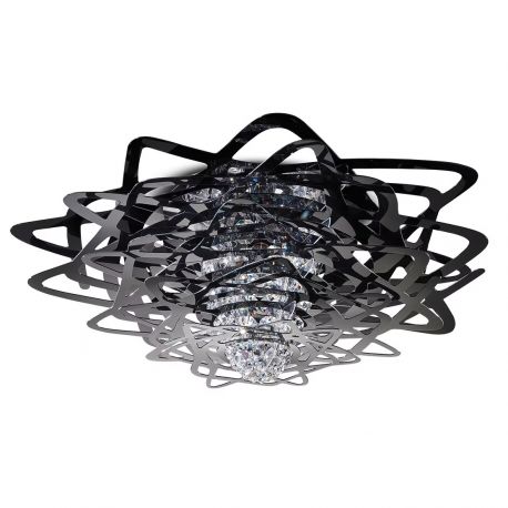 Lustre aplicate - Lustra design Art Deco unicat realizata manual Aurora Large negru