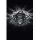 Lustre aplicate - Lustra design Art Deco unicat realizata manual Aurora Mini negru