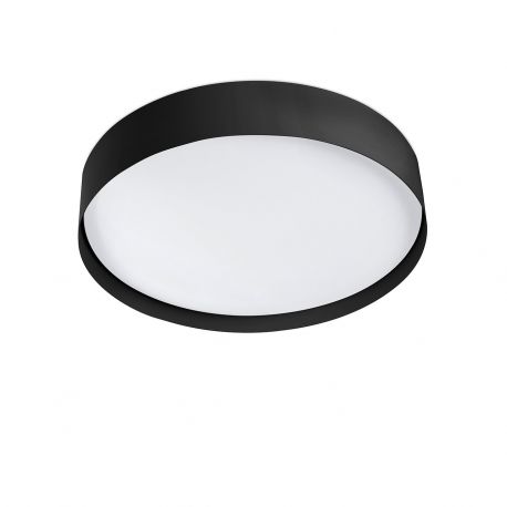 Iluminat pentru baie - Plafoniera LED baie design slim IP44 VUK negru