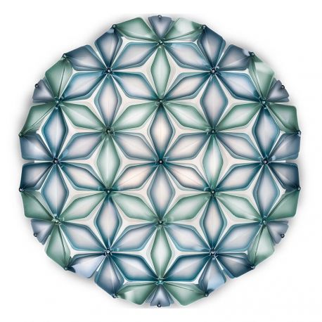 Plafoniere - Aplica perete sau tavan design unicat realizata manual La Vie Large Blue