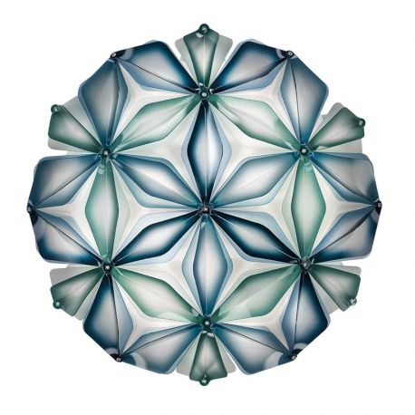 Plafoniere - Aplica perete sau tavan design unicat realizata manual La Vie Medium Blue