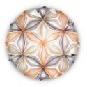 Aplica perete sau tavan design unicat realizata manual La Vie Medium Amber