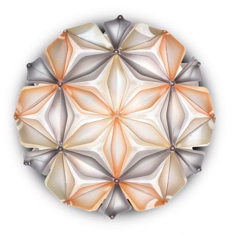 Plafoniere - Aplica perete sau tavan design unicat realizata manual La Vie Medium Amber