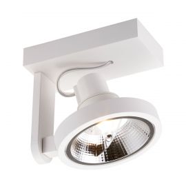 Plafoniere cu spoturi, Spoturi aplicate - Spot aplicat tavan directionabil design modern MASTER 111 SL alb