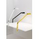 Lampi birou - Veioza LED dimabila / Lampa de birou cu clips design ultra-modern INVITING alba