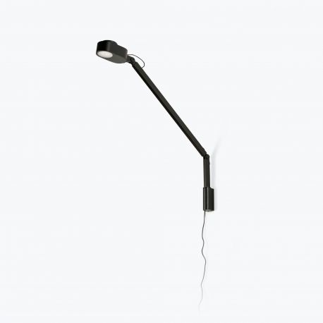 Aplice, corpuri de iluminat pentru pereti - Aplica LED dimabila / Lampa de perete design ultra-modern INVITING neagra
