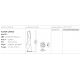 Lampadare - Lampadar design Art Deco unicat realizat manual Diamond Large