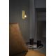 Aplice, corpuri de iluminat pentru pereti - Aplica cu reader LED incastrabila stil minimalist SUAU auriu satin