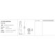 Lampadare - Lampadar design Art Deco unicat realizat manual Diamond Large