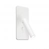 Aplica cu reader LED incastrabila stil minimalist SUAU alba